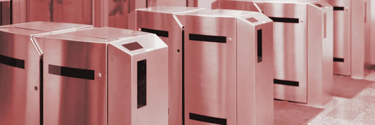 Torniquete de acceso para oficinas sin conserje