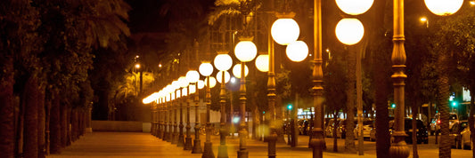 iluminación deficiente en accesos