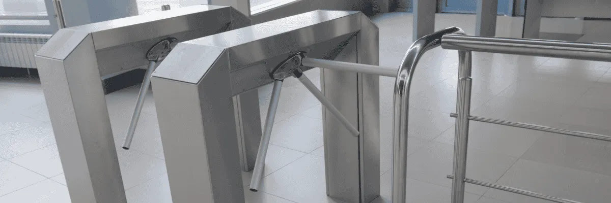 Torniquetes de acceso peatonal en el transporte público